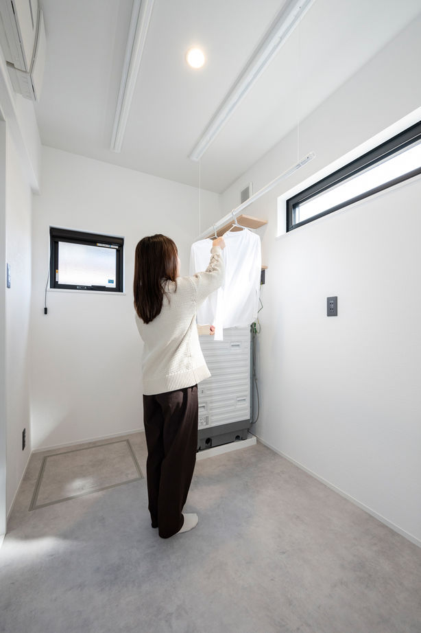 ニッケンホーム 【犬山市/HEAT20 G2/間取り図】デザインも動線もシンプルに。リビング階段でも快適な高性能ZEHの建築実例画像7