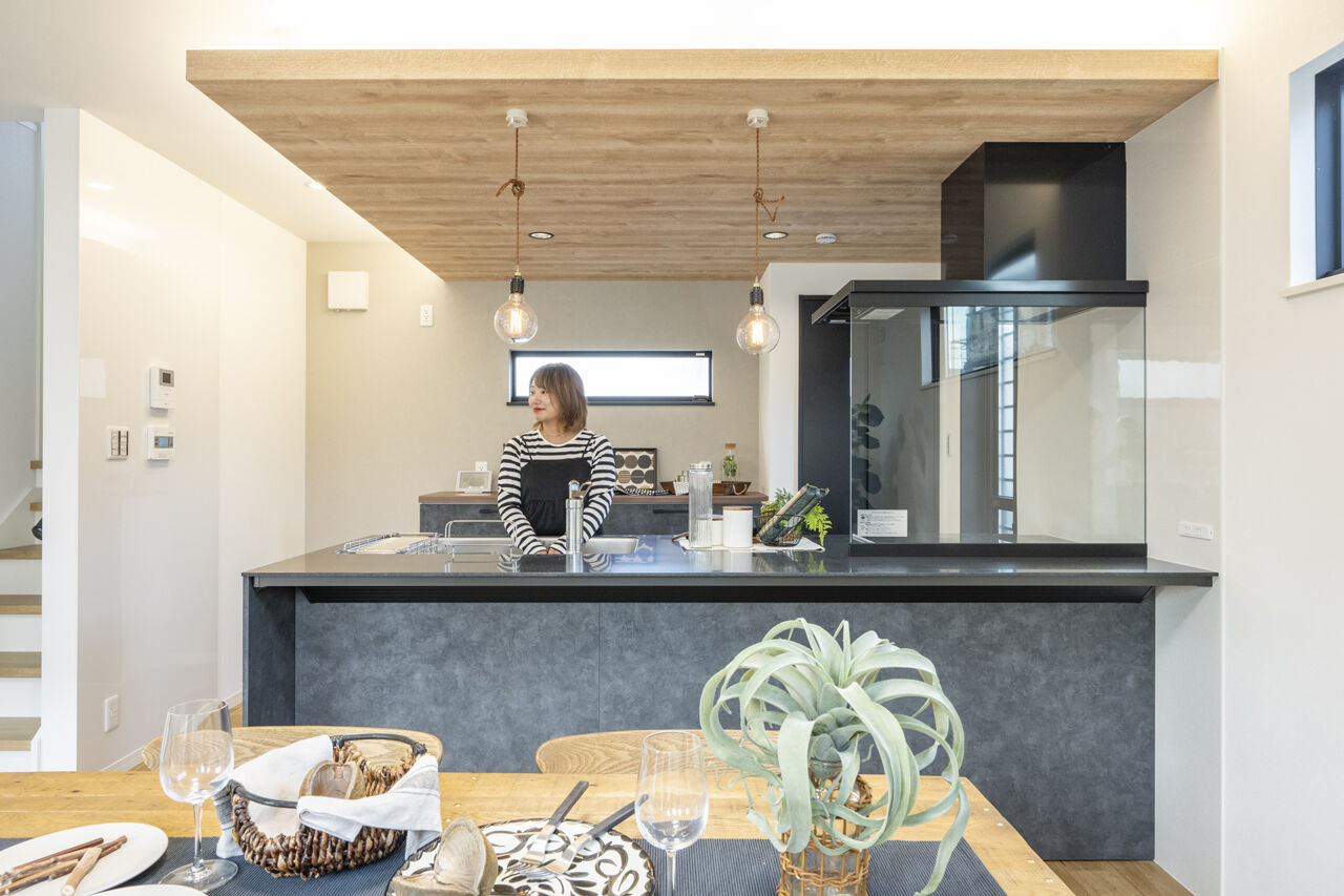 ニッケンホーム 【一宮市/2000万円台/間取り図】野球好き家族が叶えた理想の暮らし。椰子が似合う緑ガルバ×木目のZEH住宅の建築実例画像3