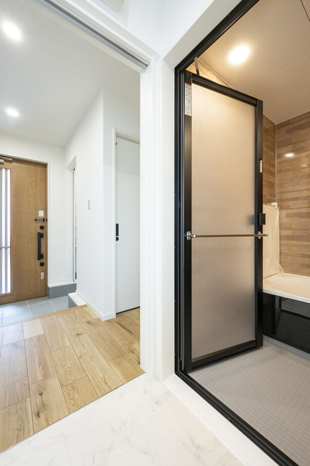 ニッケンホーム 【一宮市/2000万円台/間取り図】野球好き家族が叶えた理想の暮らし。椰子が似合う緑ガルバ×木目のZEH住宅の建築実例画像7