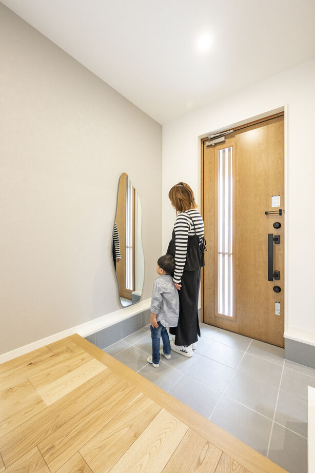 ニッケンホーム 【一宮市/2000万円台/間取り図】野球好き家族が叶えた理想の暮らし。椰子が似合う緑ガルバ×木目のZEH住宅の建築実例画像8