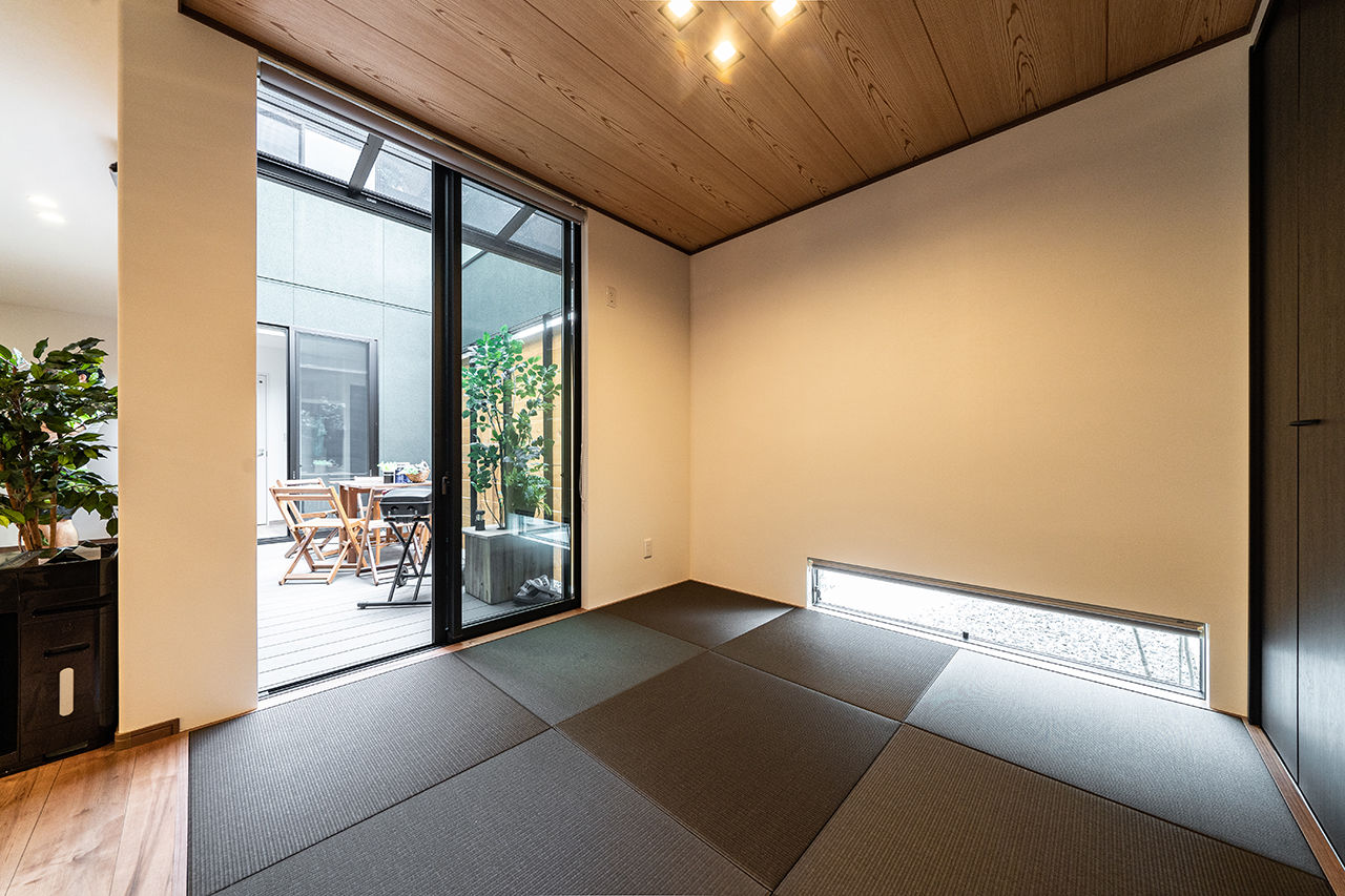 アニバーサリーホーム 【大府/間取り図/1000万円台】コストも抑えた３人で暮らす中庭のあるおしゃれな2階建て実例の建築実例画像6