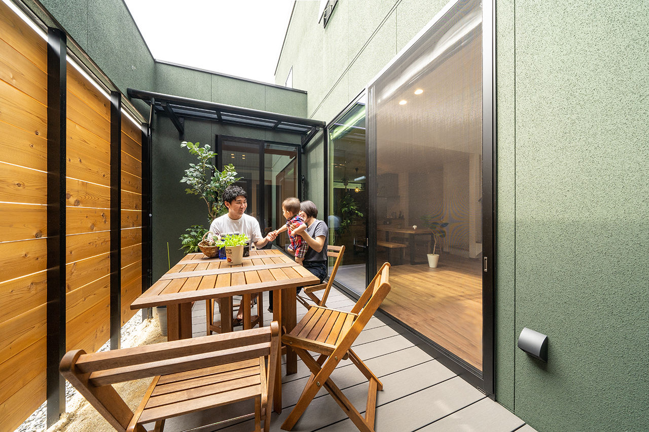 アニバーサリーホーム 【大府/間取り図/1000万円台】コストも抑えた３人で暮らす中庭のあるおしゃれな2階建て実例の建築実例画像7