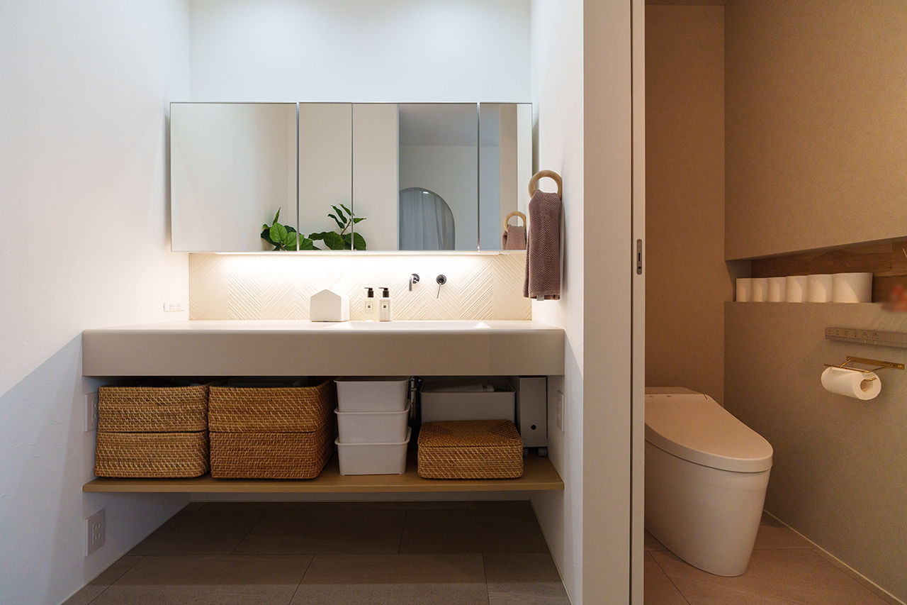 アニバーサリーホーム 【知多市/2000万円台/平屋】やわらかな光が入る中庭を中心に、家中ぐるりと回遊できる家事ラクな住まいの建築実例画像8