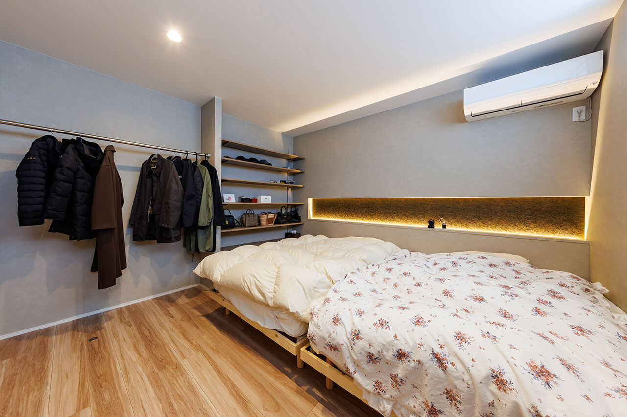 アニバーサリーホーム 【東海市／3100万円台／平屋／収納充実／間取図】完璧な家事動線をめざした中庭囲む回遊プランが自慢の平屋の建築実例画像7