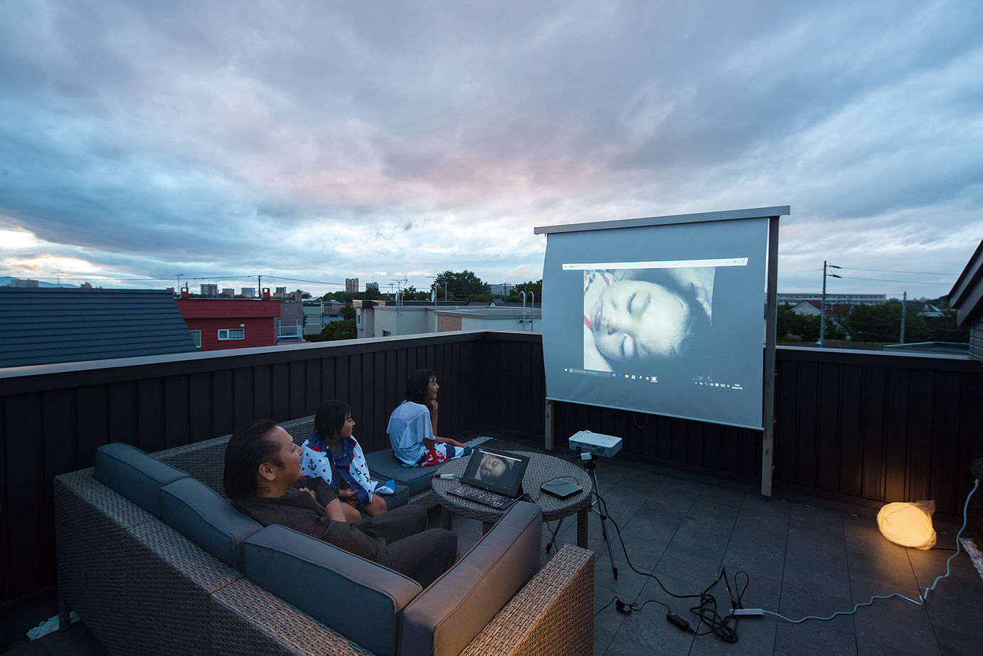 プエルダホーム 【屋上/書斎/露天風呂/6LDK間取図】「心にゆとりが持てるようになりました」開放的で笑い声が続く家の建築実例画像3