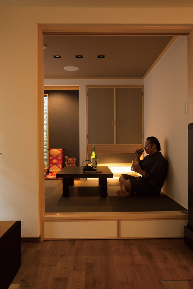 プエルダホーム 【屋上/書斎/露天風呂/6LDK間取図】「心にゆとりが持てるようになりました」開放的で笑い声が続く家の建築実例画像14