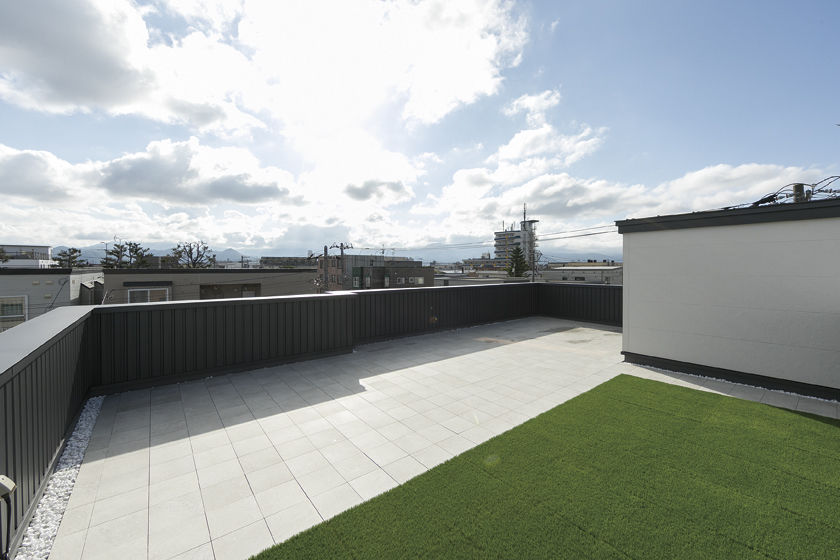 プエルダホーム 【札幌市/夫婦2人/屋上/3LDK間取図】都市でも光と開放感を独占。想いをカタチにする親身な対応力が決め手の建築実例画像5