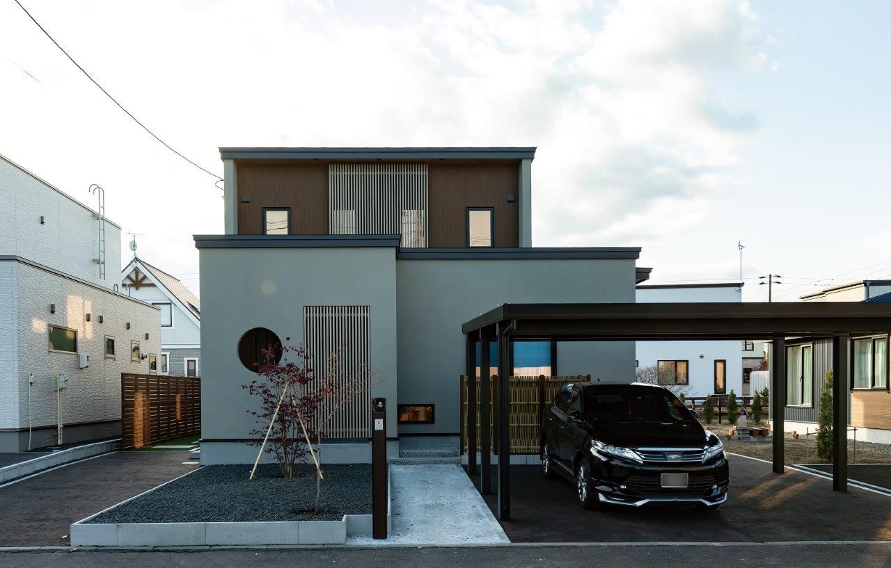 プエルダホーム 【千歳市/4LDK/和室】日々を特別にくつろげる場所へ、和で叶えた「想像以上の居心地」の和モダンの住まいの建築実例画像4