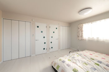 秀建（シュウケン） 【京都府/1000万円台/狭小/3階建て/敷地約26坪】京都府の狭小地に建つロフトを備えた3階建て二世帯住宅の建築実例画像4