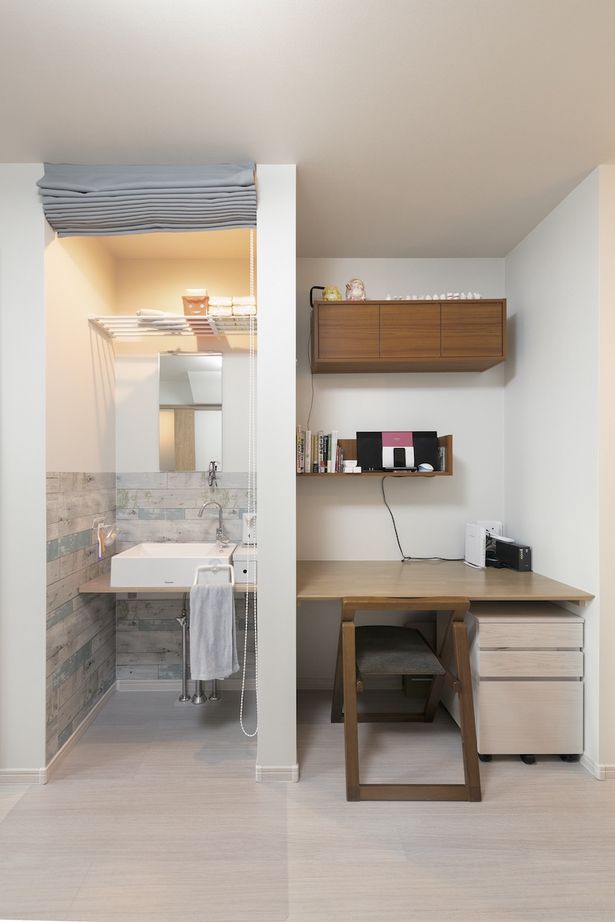 秀建（シュウケン） 【京都府/1000万円台/狭小/敷地約20坪/3階建て】土間には趣味の自転車のディスプレイがある実例の建築実例画像4