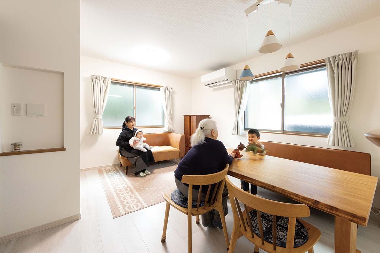 秀建（シュウケン） 【京都府/1000万円台前半】暗さや寒さ、耐震の不安を解消。家族でゆったり過ごす家（間取り図有）の建築実例画像2