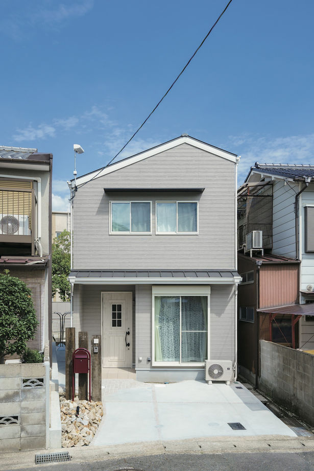 秀建（シュウケン） 【京都府/1000万円台前半】コンパクトでもゆとりを持って。約23坪の土地に建つ2階建てナチュラルハウスの建築実例画像2