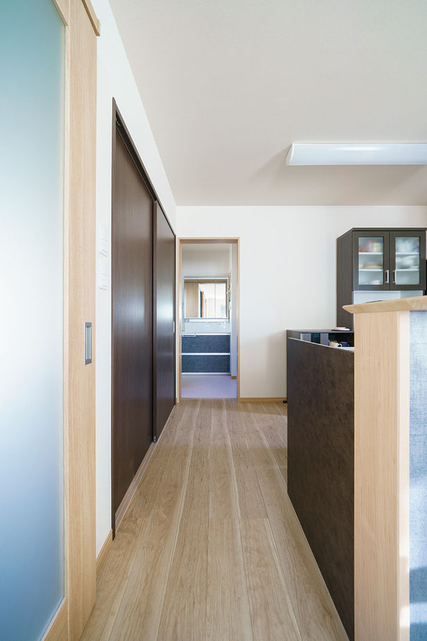 秀建（シュウケン） 【京都府/1000万円台/3階建て/敷地約21坪】快適動線＆多収納、広い2階LDKが魅力。耐震等級3の長期優良住宅の建築実例画像5