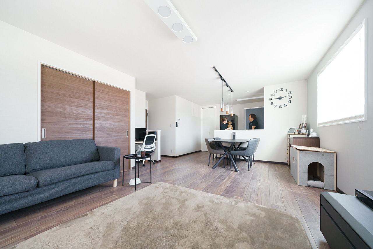 秀建（シュウケン） 【京都府/4000万円以上】住居は動線＆収納にこだわって。1階に和菓子の製造ラインを備えた工場併用住宅の建築実例画像2