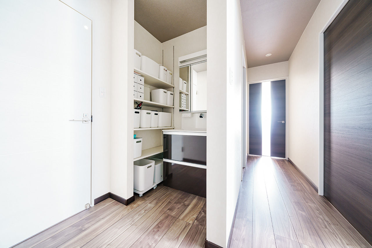 秀建（シュウケン） 【京都府/4000万円以上】住居は動線＆収納にこだわって。1階に和菓子の製造ラインを備えた工場併用住宅の建築実例画像6