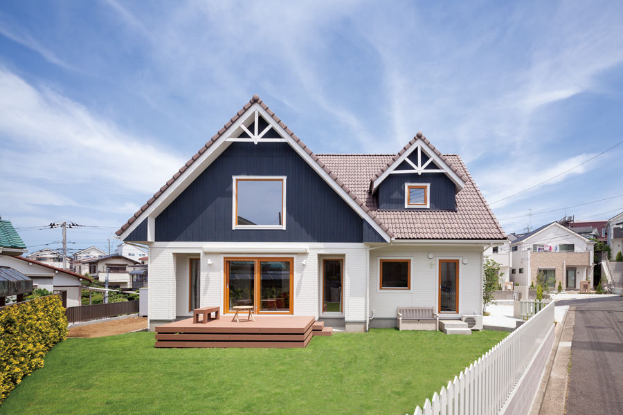 ジューテックホーム 【横浜市/3000万円台/40坪台/間取り図】家事がしやすい動線が魅力！北欧テイストのびやかな住まいの建築実例画像3