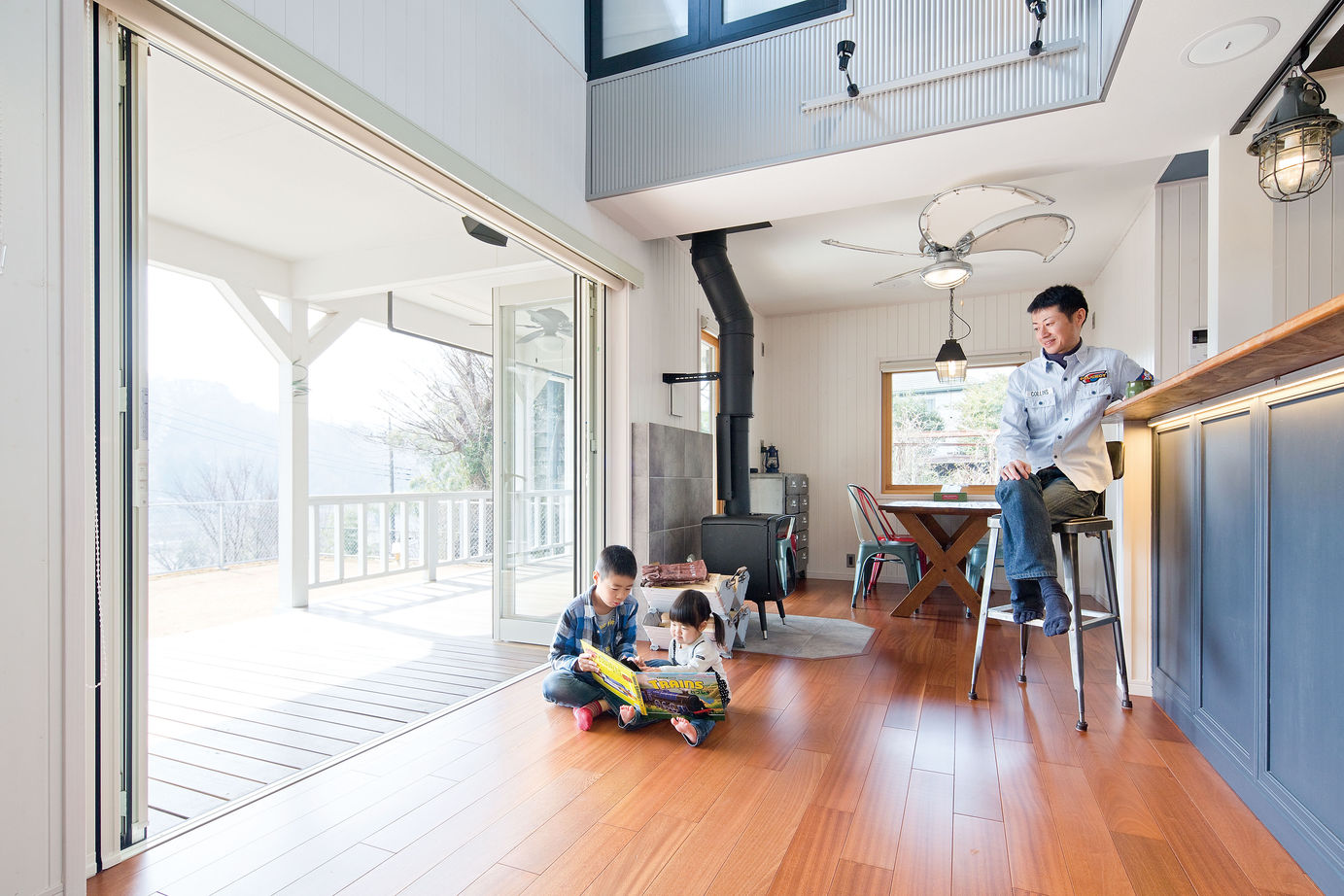 ジューテックホーム 【あきる野市/3000万円台/間取り図】カリフォルニアスタイル＋インダストリアルな住まいで心地よい暮らしの建築実例画像3