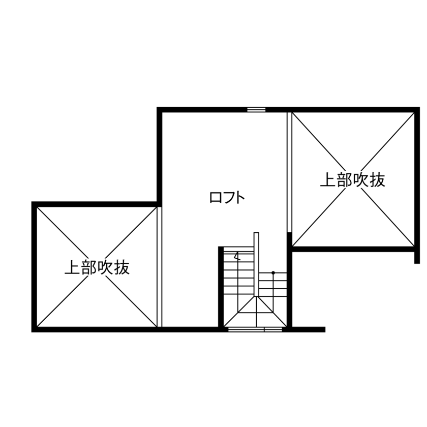 ジューテックホーム 【東京都/4000万円台/30坪台/間取り図】オールシーズンの心地よさ×トータルコーディネートされた洗練空間の間取り図（3LDK）ロフト