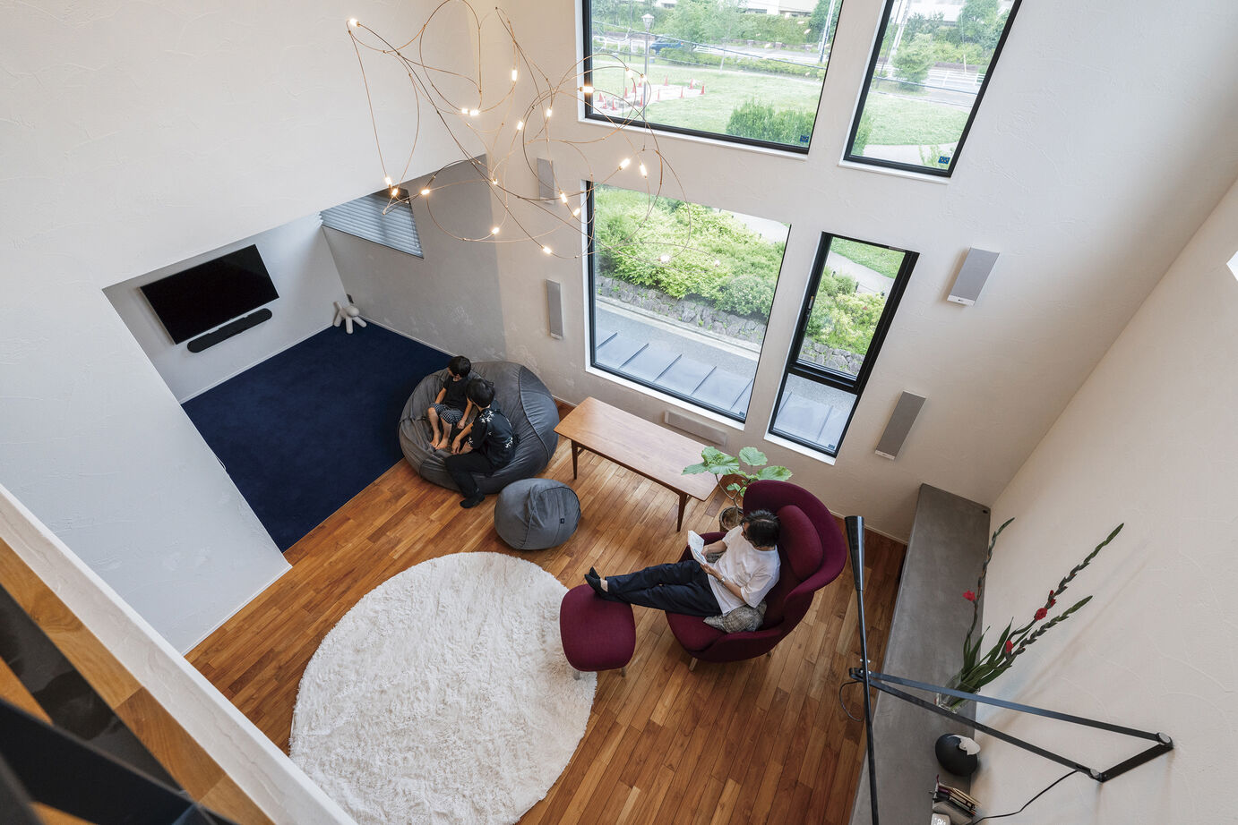 ジューテックホーム 【4000万円台/モダンデザイン/自然素材/間取り図】大きな窓のある吹抜で、美術館のような“光の美しい家”の建築実例画像6