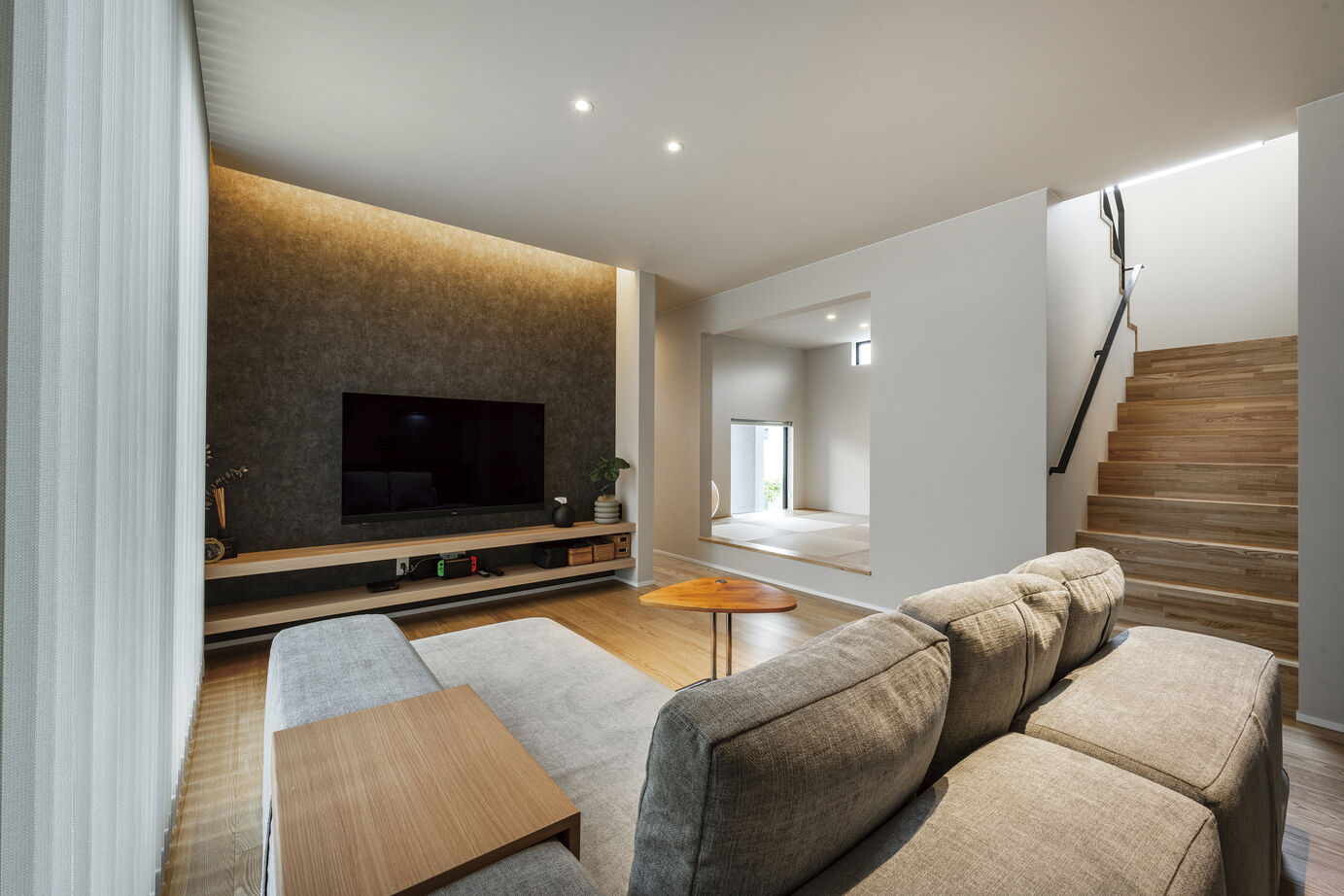 ジューテックホーム 【3000万円台/鎌倉市/家事動線】建築家と創る、シックで開放的な住まい。居心地のよい空間をゲストと愉しむの建築実例画像5