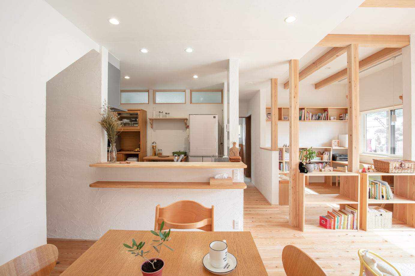 建築工房 和 -nagomi- 【奈良県奈良市/2000万円台】木や漆喰の心地よさを感じる、趣味と風を楽しむ自然素材にこだわった家の建築実例画像2