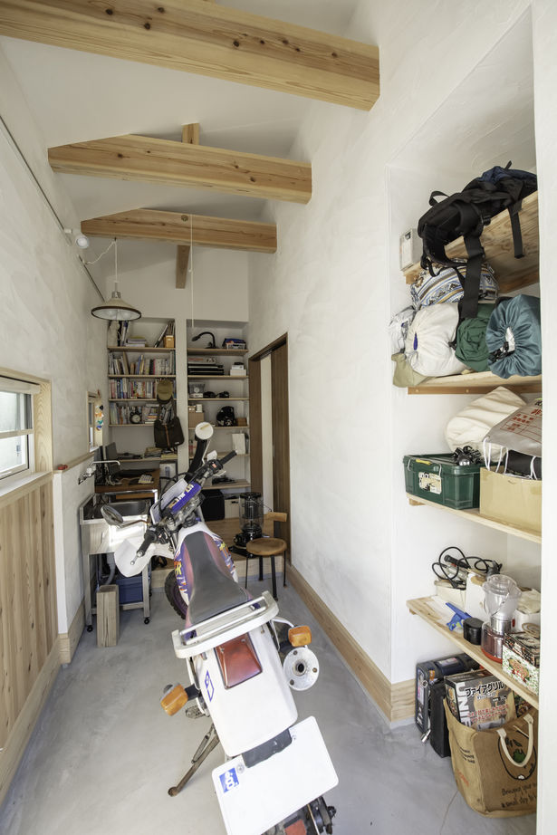 建築工房 和 -nagomi- 【奈良県奈良市/2000万円台】木や漆喰の心地よさを感じる、趣味と風を楽しむ自然素材にこだわった家の建築実例画像3