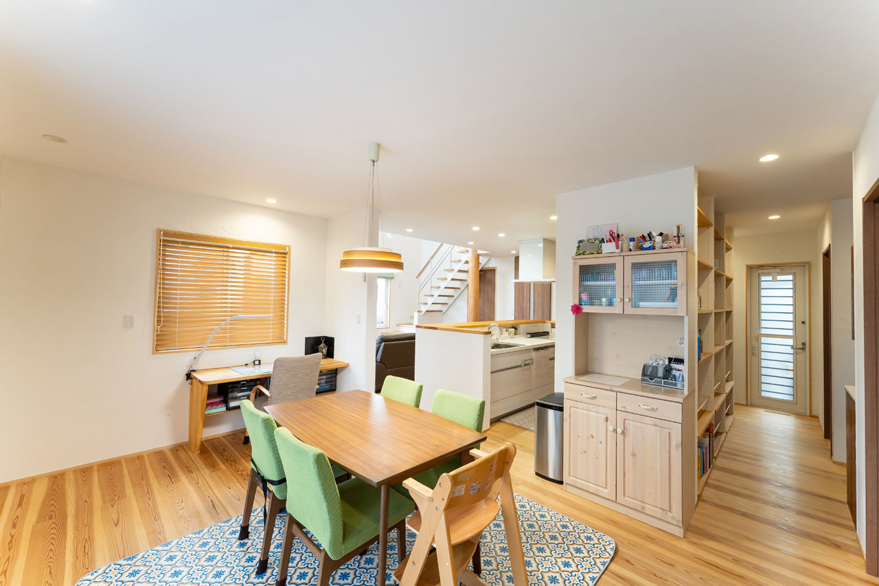 建築工房 和 -nagomi- 【奈良県橿原市/3000万円台】自然豊かな景色を楽しめて、木の風合いに心癒される温かみのある住まいの建築実例画像4