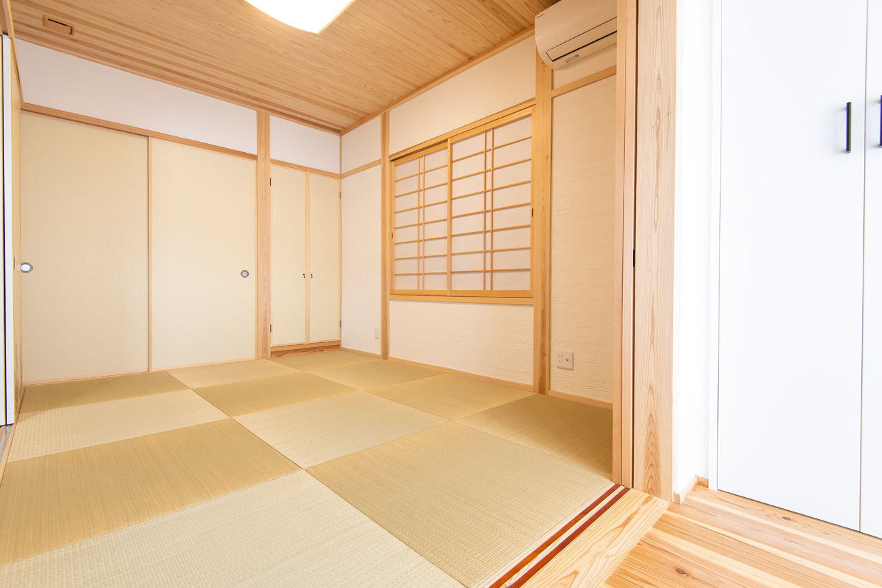 建築工房 和 -nagomi- 【奈良県橿原市/3000万円台】十津川の木と漆喰で心地いい空間で、家族の触れ合いを大切にしてプランニングの建築実例画像5