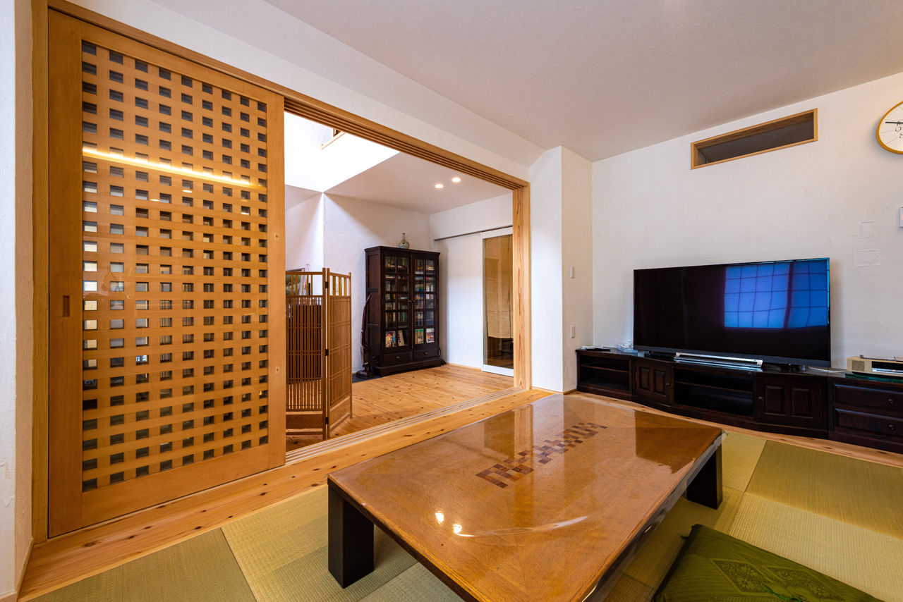 建築工房 和 -nagomi- 【奈良県葛城市/2000万円台】お気に入りの引き戸が似合う美しい和の家。デザインも性能も納得の仕上がりにの建築実例画像2