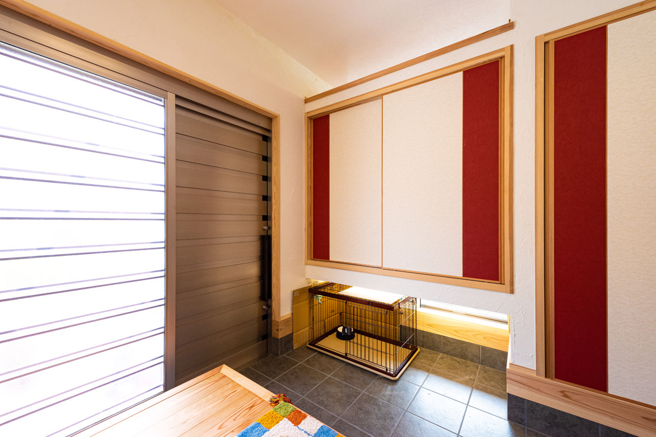 建築工房 和 -nagomi- 【奈良県葛城市/2000万円台】お気に入りの引き戸が似合う美しい和の家。デザインも性能も納得の仕上がりにの建築実例画像5