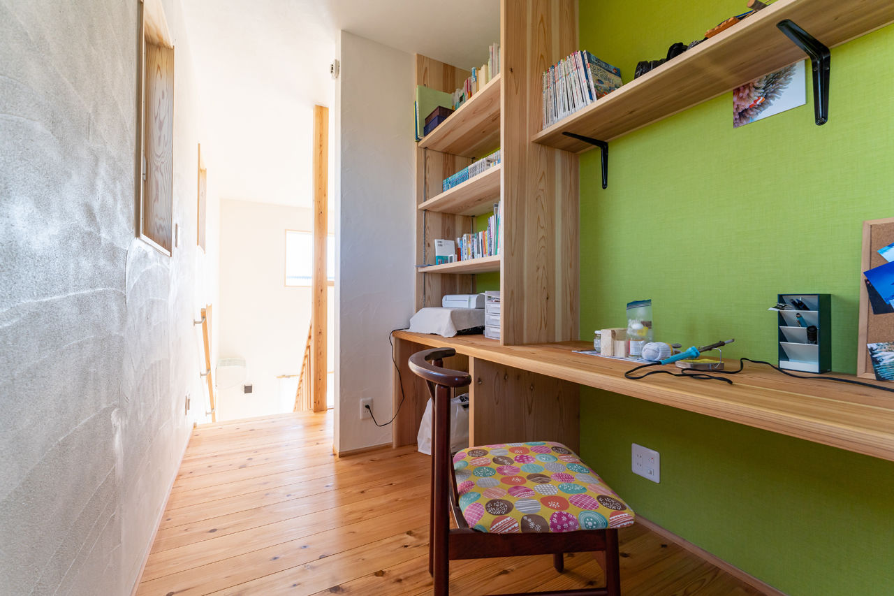 建築工房 和 -nagomi- 【奈良県/2000万円台】LDKから海水魚を観賞できる憧れの住まい。木をふんだんに使った空間で気持ちよくの建築実例画像7