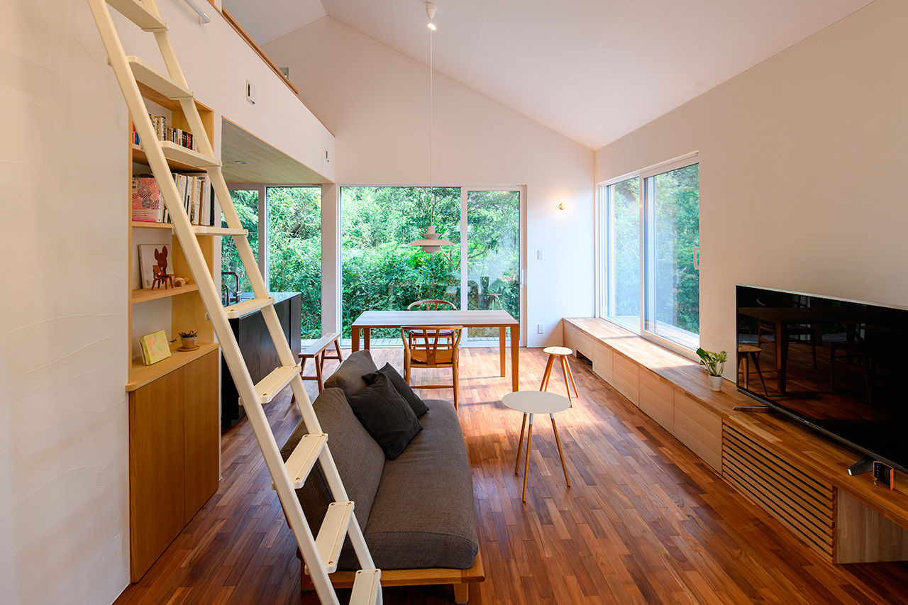 建築工房 和 -nagomi- 【奈良県奈良市/間取り図有】大開口から緑の景色を採り込んだ、心癒される和モダンの平屋の建築実例画像2