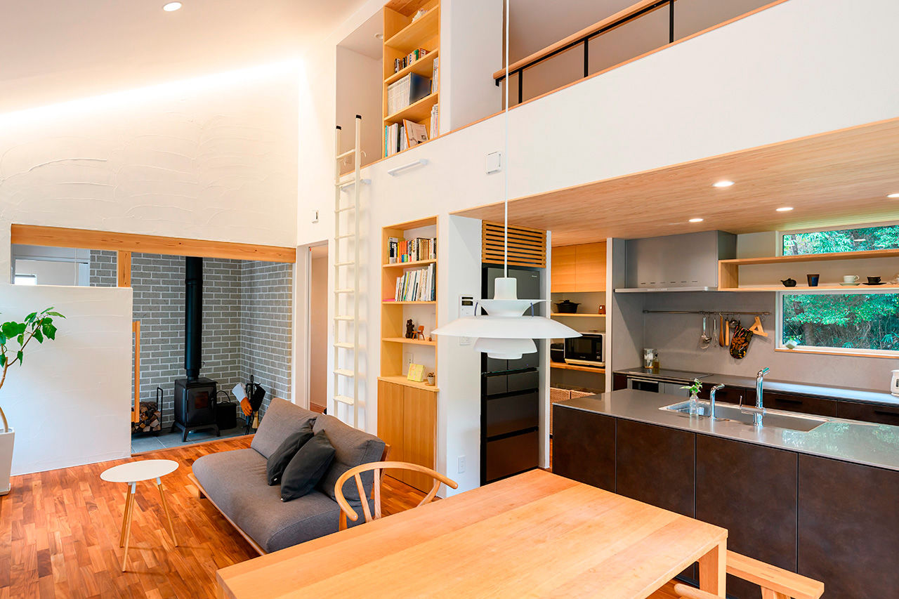 建築工房 和 -nagomi- 【奈良県奈良市/間取り図有】大開口から緑の景色を採り込んだ、心癒される和モダンの平屋の建築実例画像3