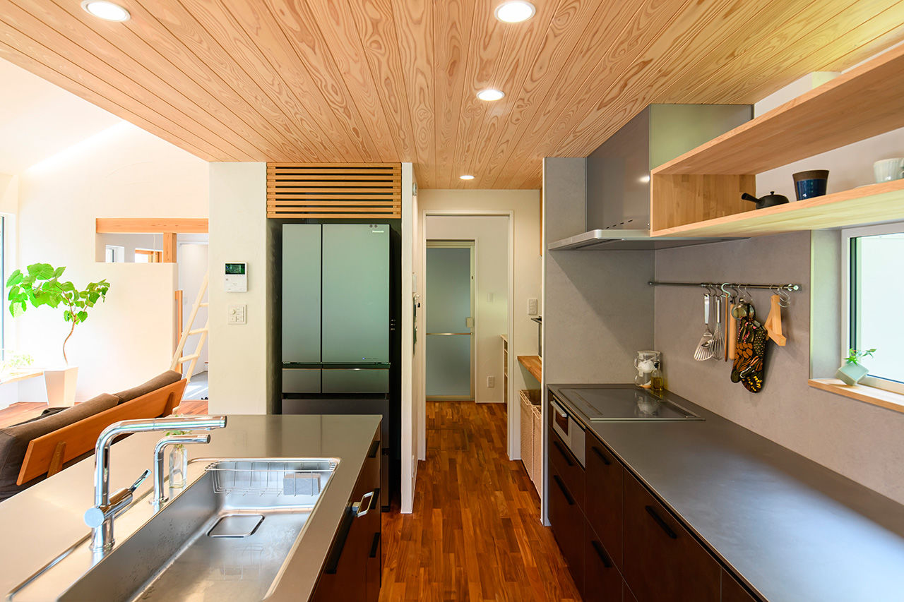 建築工房 和 -nagomi- 【奈良県奈良市/間取り図有】大開口から緑の景色を採り込んだ、心癒される和モダンの平屋の建築実例画像5