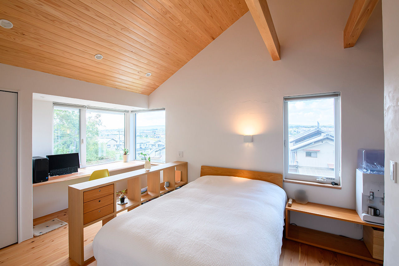 建築工房 和 -nagomi- 【奈良県奈良市/間取り図有】大開口から緑の景色を採り込んだ、心癒される和モダンの平屋の建築実例画像9