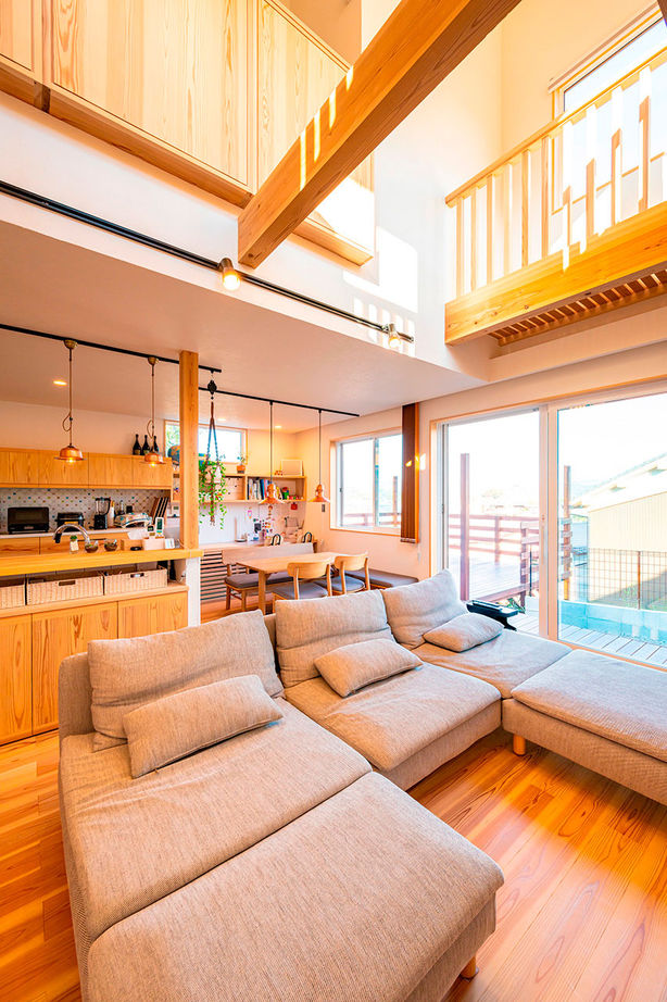 建築工房 和 -nagomi- 【奈良県橿原市/3000万円】高い性能を担保した、十津川村の木をふんだんに用いた心地いい住まいの建築実例画像4