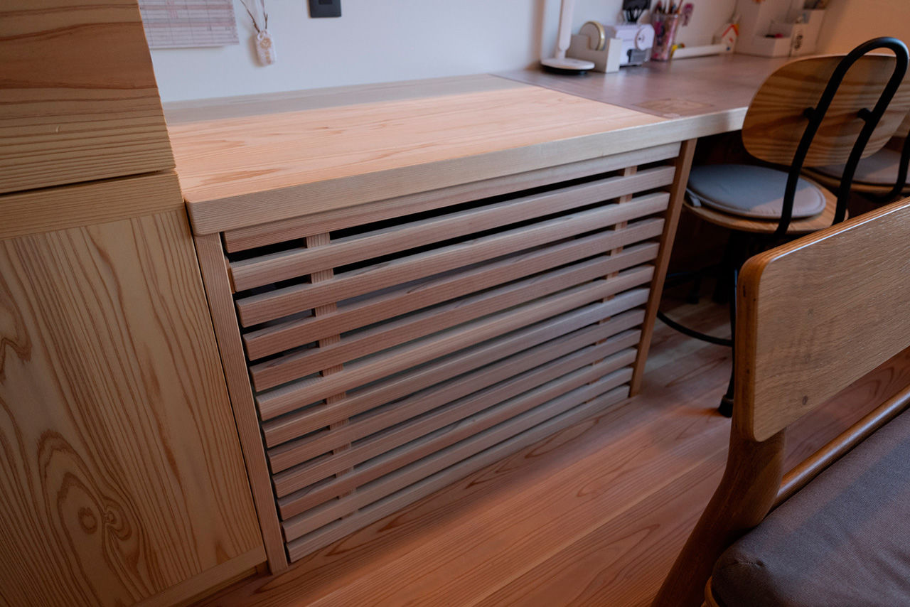 建築工房 和 -nagomi- 【奈良県橿原市/3000万円】高い性能を担保した、十津川村の木をふんだんに用いた心地いい住まいの建築実例画像7