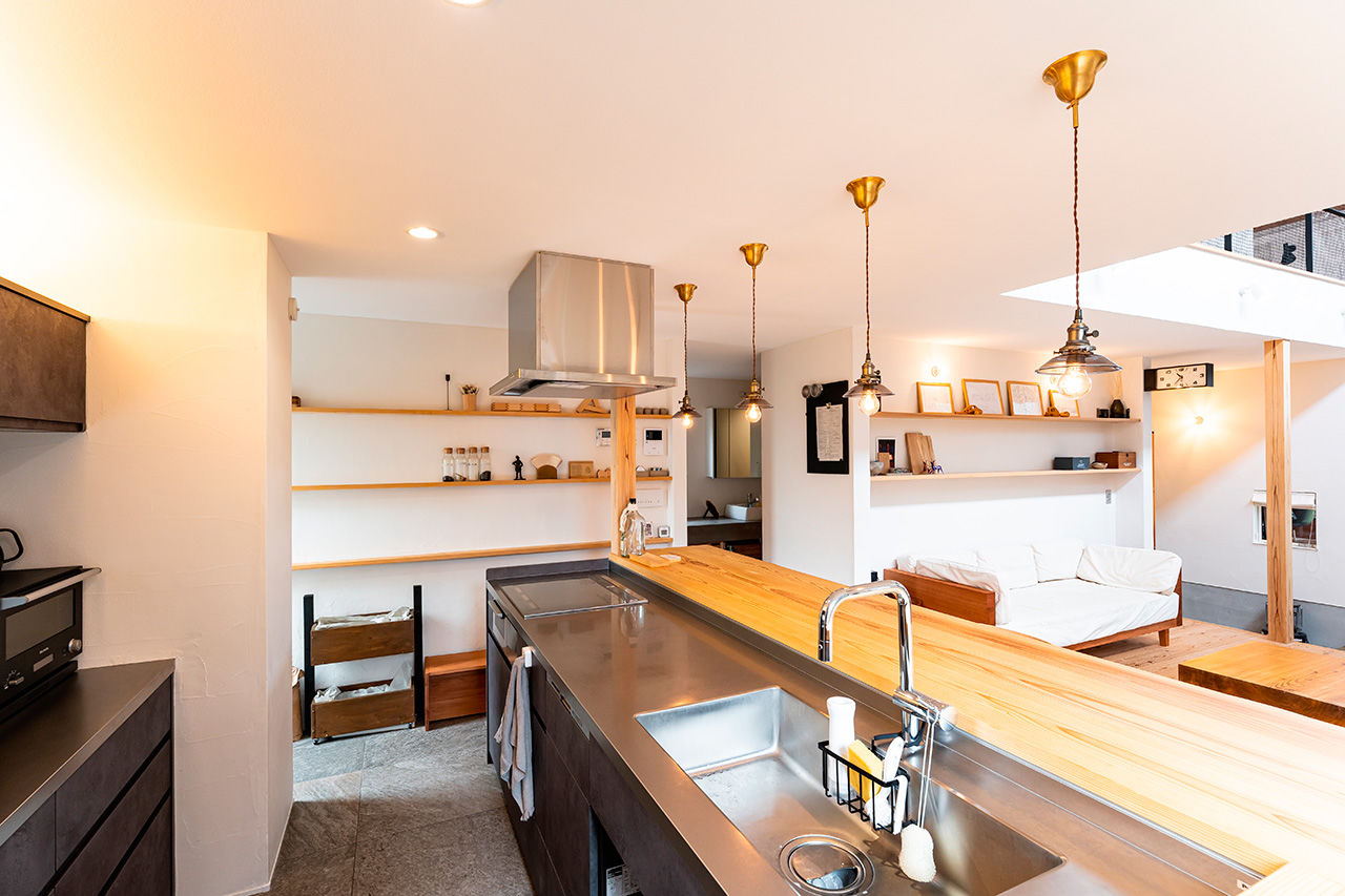 建築工房 和 -nagomi- 【奈良県奈良市/3100万円台】暮らしをより豊かにする工夫を詰め込んだ、十津川村の木を使ったオープンな家の建築実例画像7