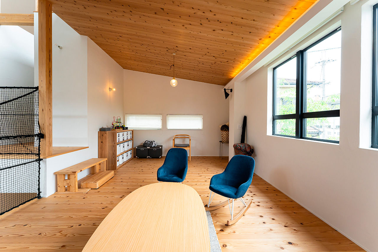 建築工房 和 -nagomi- 【奈良県奈良市/3100万円台】暮らしをより豊かにする工夫を詰め込んだ、十津川村の木を使ったオープンな家の建築実例画像8