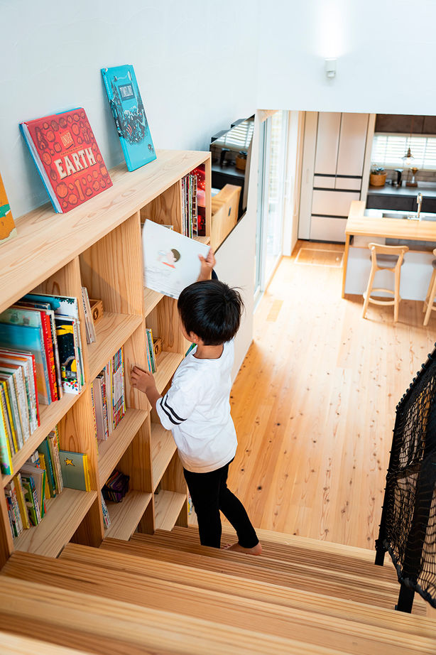 建築工房 和 -nagomi- 【奈良県奈良市/3100万円台】暮らしをより豊かにする工夫を詰め込んだ、十津川村の木を使ったオープンな家の建築実例画像10