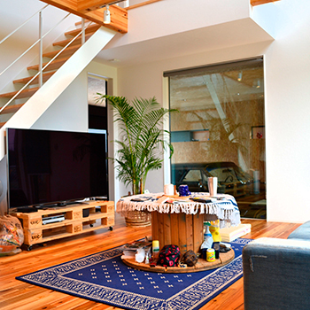 エクセレントホーム 【三重県/2000万円台】夫婦の趣味を取り入れたビルトインガレージのある間取り!おしゃれな2階建て実例の建築実例画像2