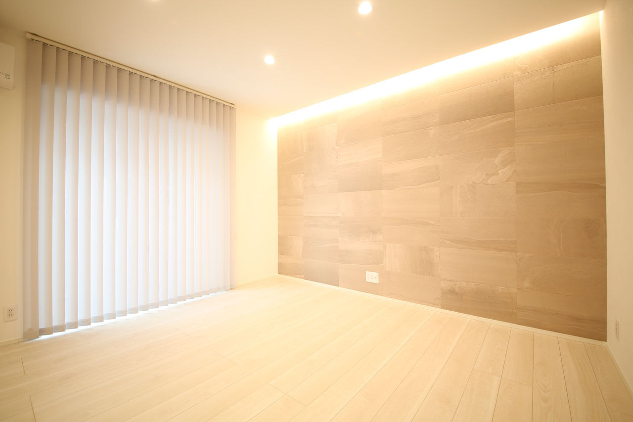 ももくりの家 【1390万円】壁一面に配したエコカラットや光の演出で、心和む居心地のいい住まいにの建築実例画像3