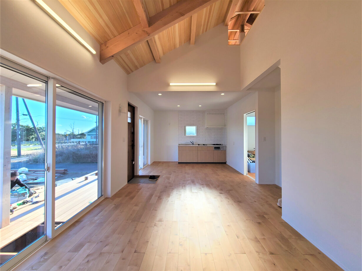 S-CRAFT 山形米沢店（後藤ホーム） 【本体価格1500万円～1999万円/延床14.9坪/平屋/ロフト付】エアコン１台で快適な高性能コンパクトハウスの建築実例画像3