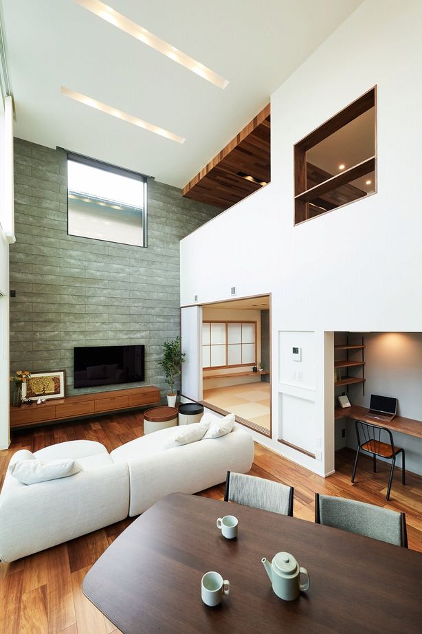 DETAIL HOME（ディテールホーム） 男前デザイン×インナーガレージ。大きな吹抜けで家族が繋がる住まいの建築実例画像5