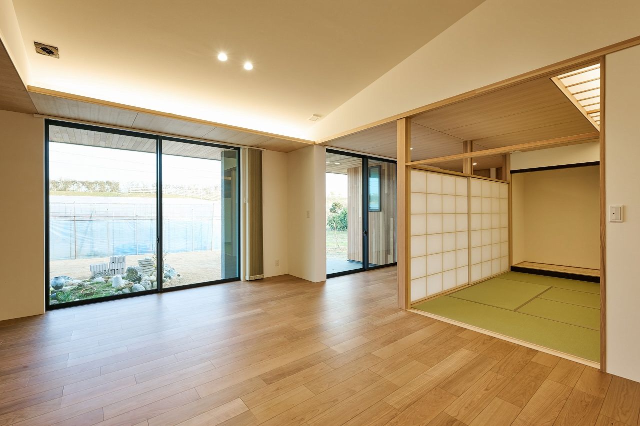 DETAIL HOME（ディテールホーム） 【2世帯住宅】自然素材を盛り込み平屋と融合した最上級の邸宅の建築実例画像3