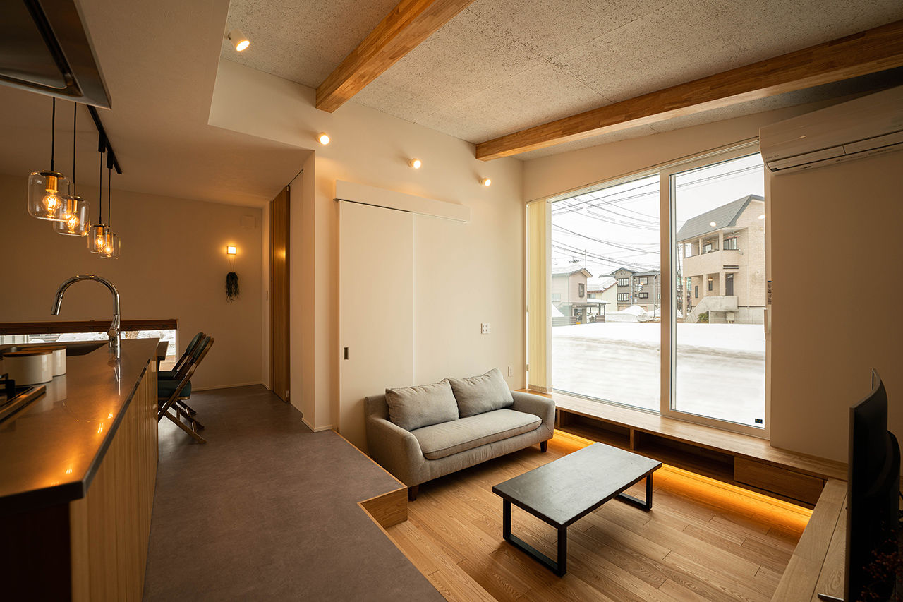 DETAIL HOME（ディテールホーム） 雪国新潟で暮らす、高基礎の平屋の建築実例画像4