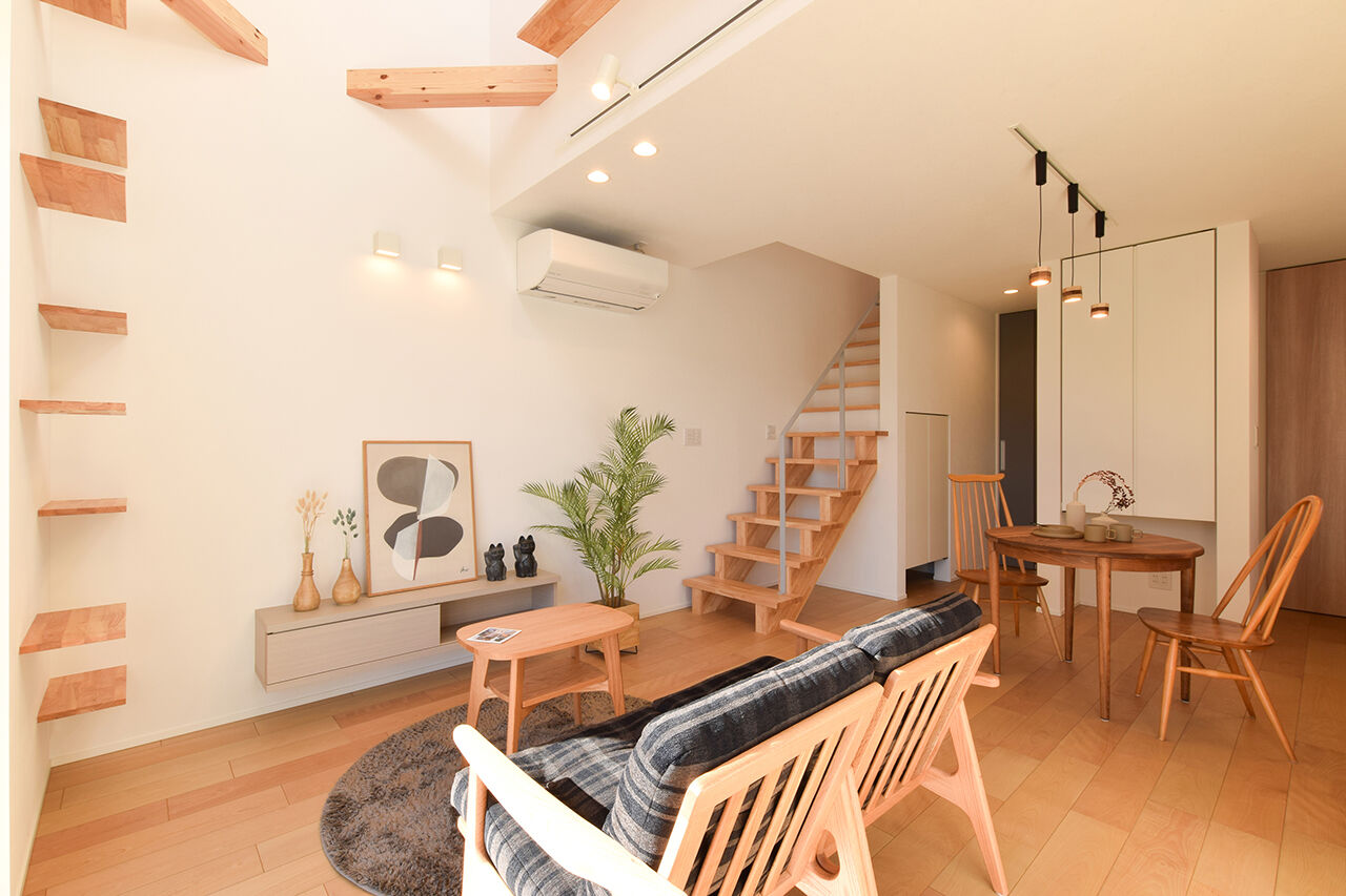 DETAIL HOME（ディテールホーム） 【26坪】吹抜け＆キャットウォークで猫と快適に暮らす住宅の建築実例画像3