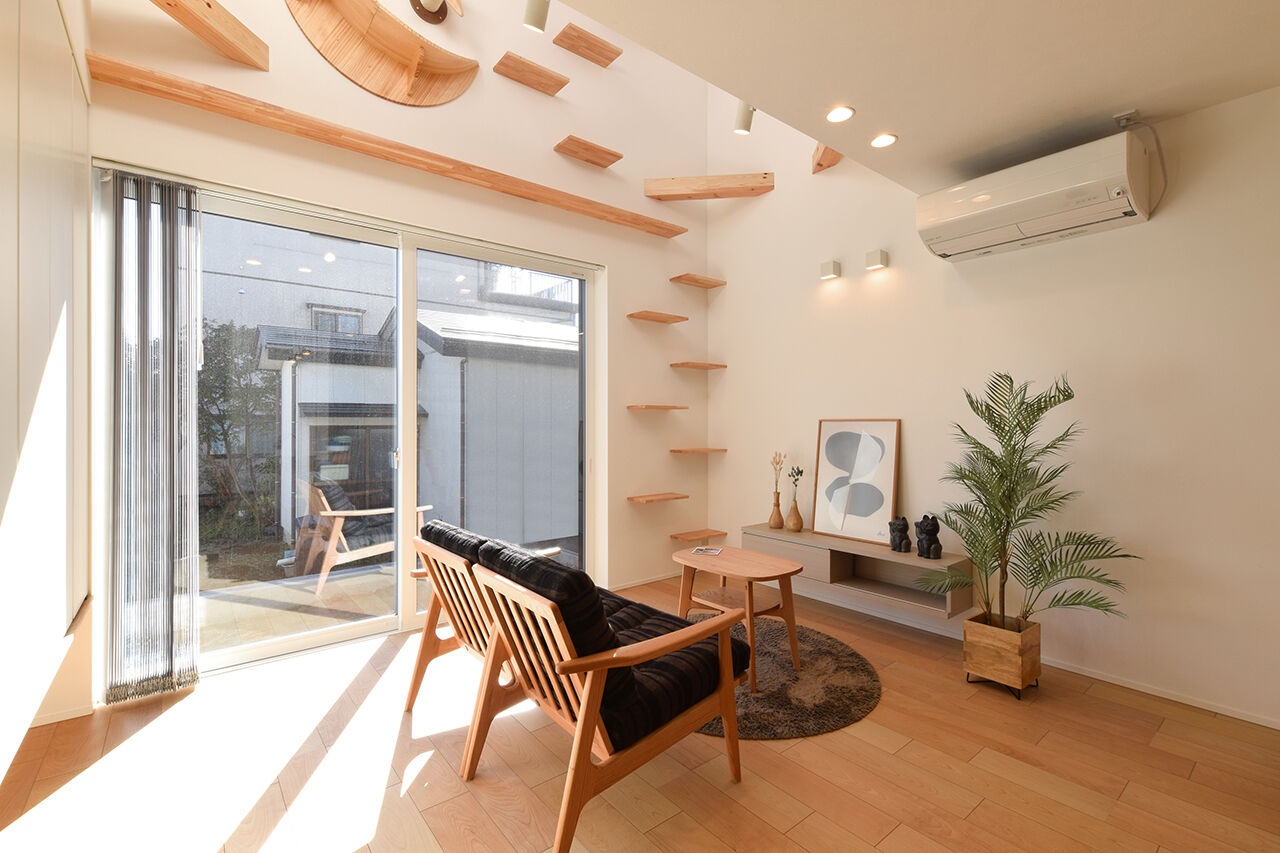DETAIL HOME（ディテールホーム） 【26坪】吹抜け＆キャットウォークで猫と快適に暮らす住宅の建築実例画像4