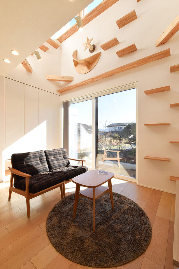 DETAIL HOME（ディテールホーム） 【26坪】吹抜け＆キャットウォークで猫と快適に暮らす住宅の建築実例画像5