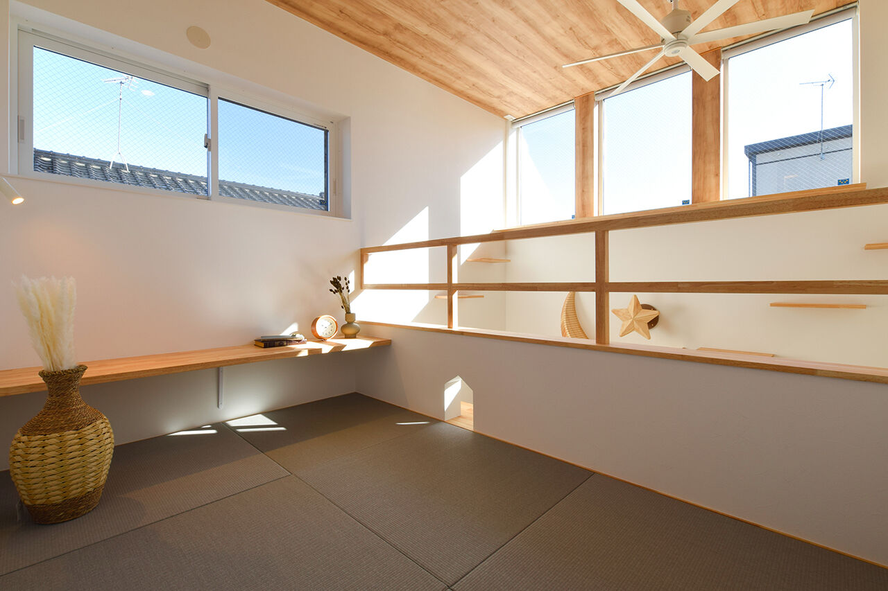 DETAIL HOME（ディテールホーム） 【26坪】吹抜け＆キャットウォークで猫と快適に暮らす住宅の建築実例画像9